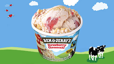 Produktbild Ben & Jerry's - Strawberry Cheesecake