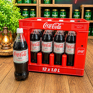 Produktbild Coca Cola Light 1,0 L Mehrweg