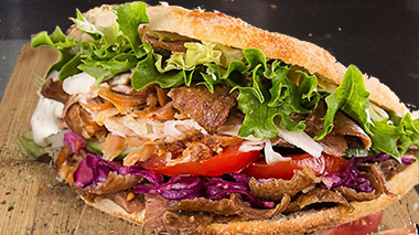 Produktbild Drehspieß im Fladenbrot 120