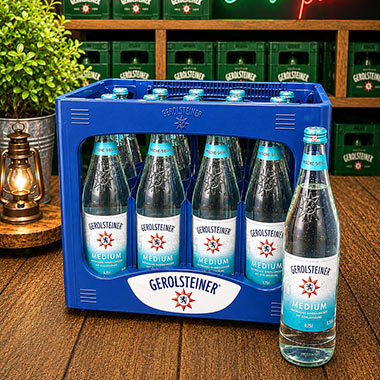 Produktbild Gerolsteiner Medium 0,75L Glas