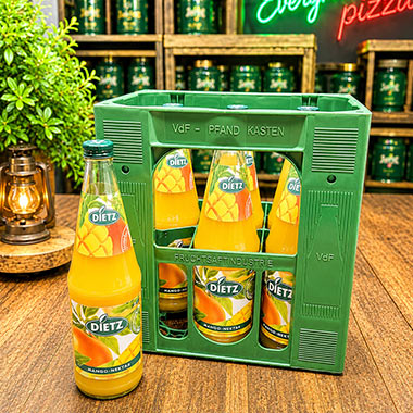Produktbild Mangonektar Dietz 1,0L Glas