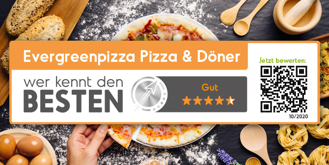 Lecker essen bei Evergreen Pizza